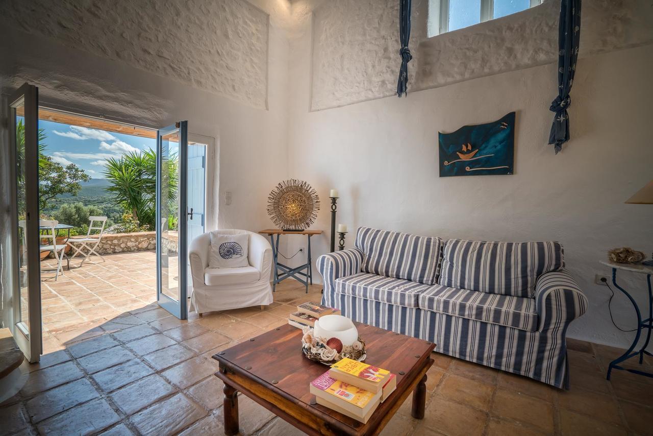 Askos Stone Villa - The Island Panorama Ágios Nikolaos Exterior foto