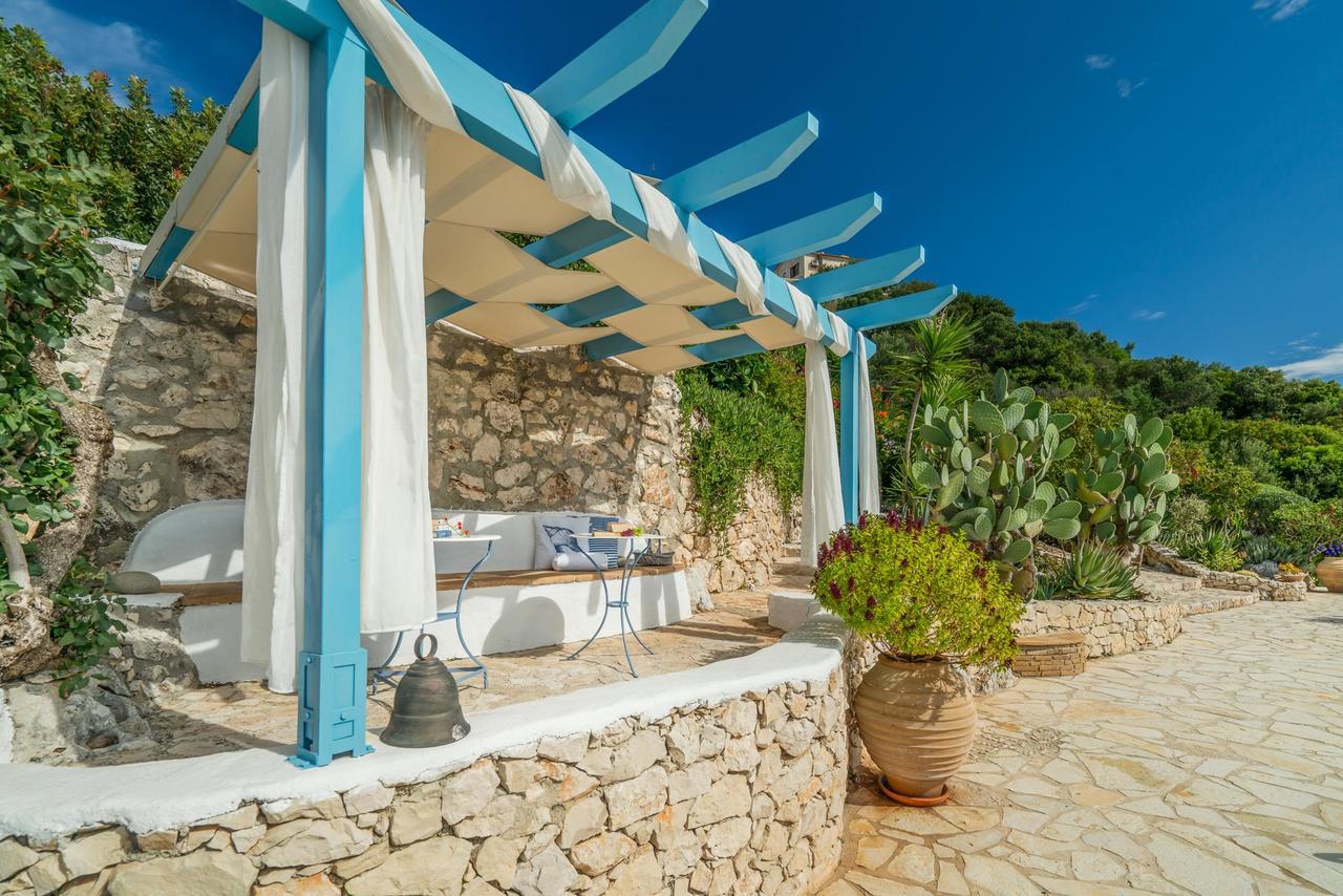 Askos Stone Villa - The Island Panorama Ágios Nikolaos Exterior foto
