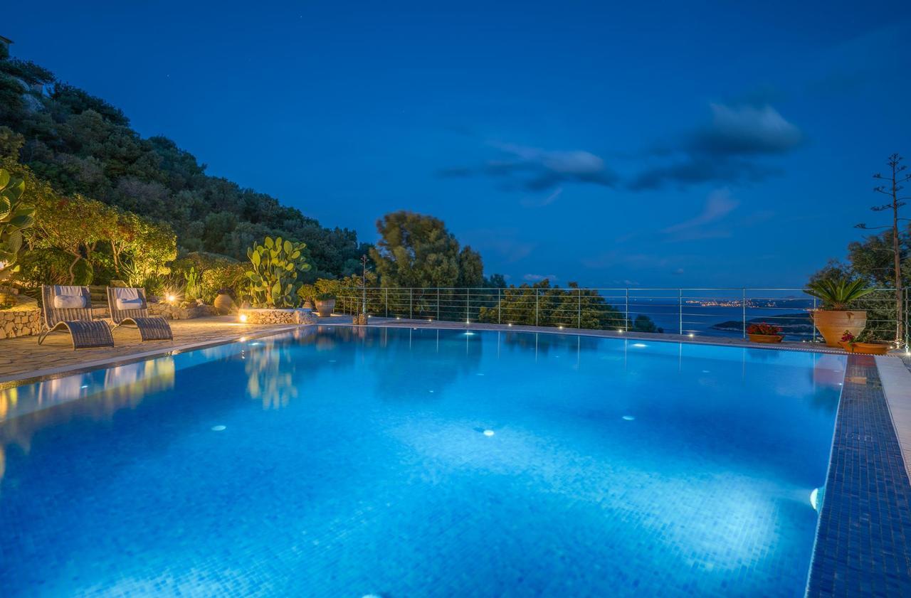 Askos Stone Villa - The Island Panorama Ágios Nikolaos Exterior foto