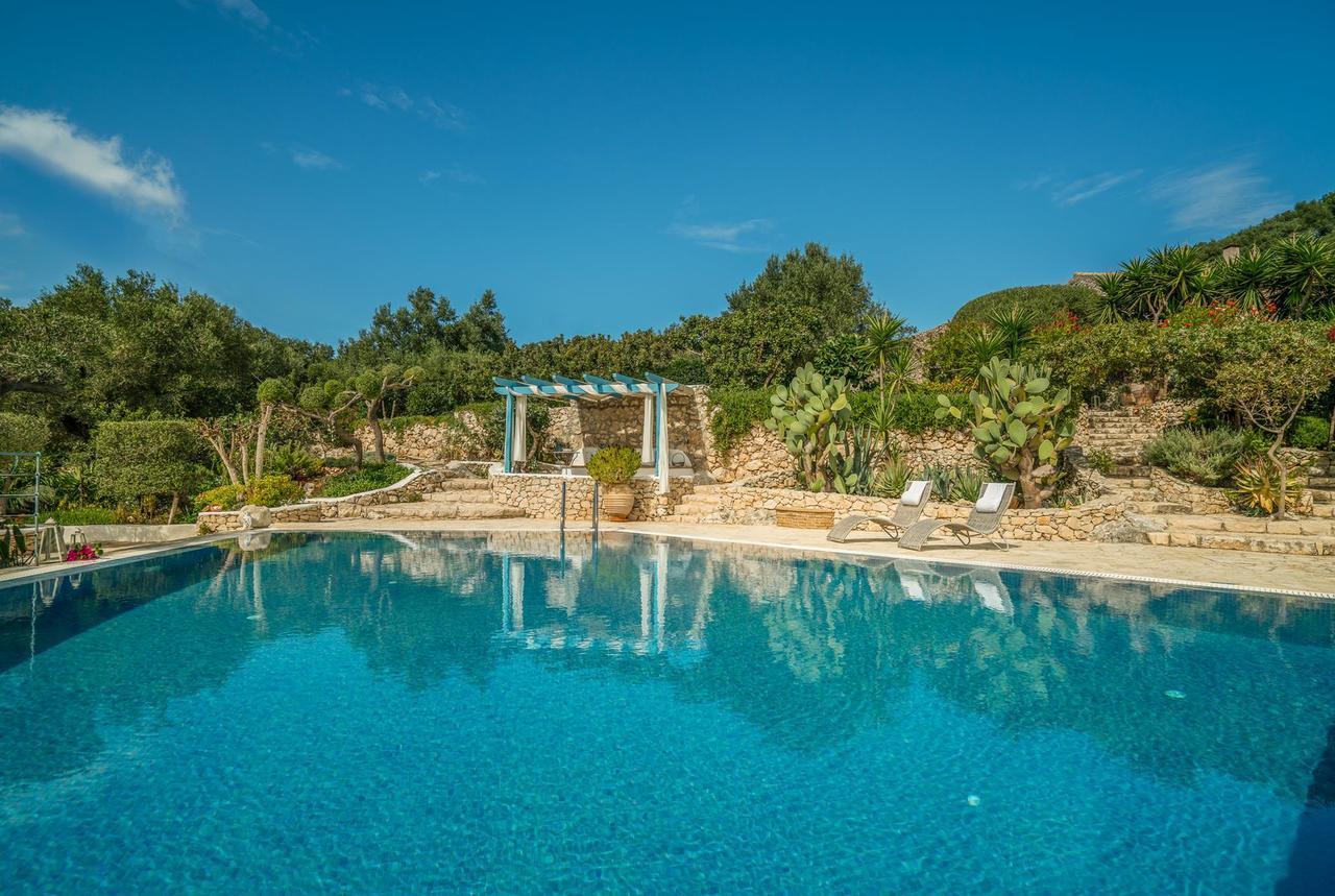 Askos Stone Villa - The Island Panorama Ágios Nikolaos Exterior foto