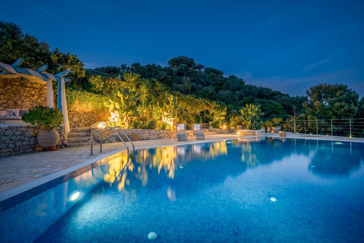 Askos Stone Villa - The Island Panorama Ágios Nikolaos Exterior foto