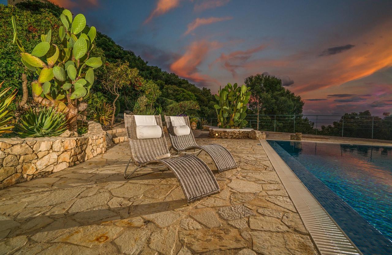 Askos Stone Villa - The Island Panorama Ágios Nikolaos Exterior foto